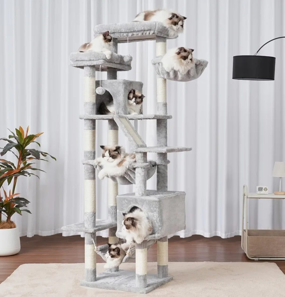Arbre à chat multi niveau