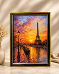 Tableau décoratif Paris – Style peinture